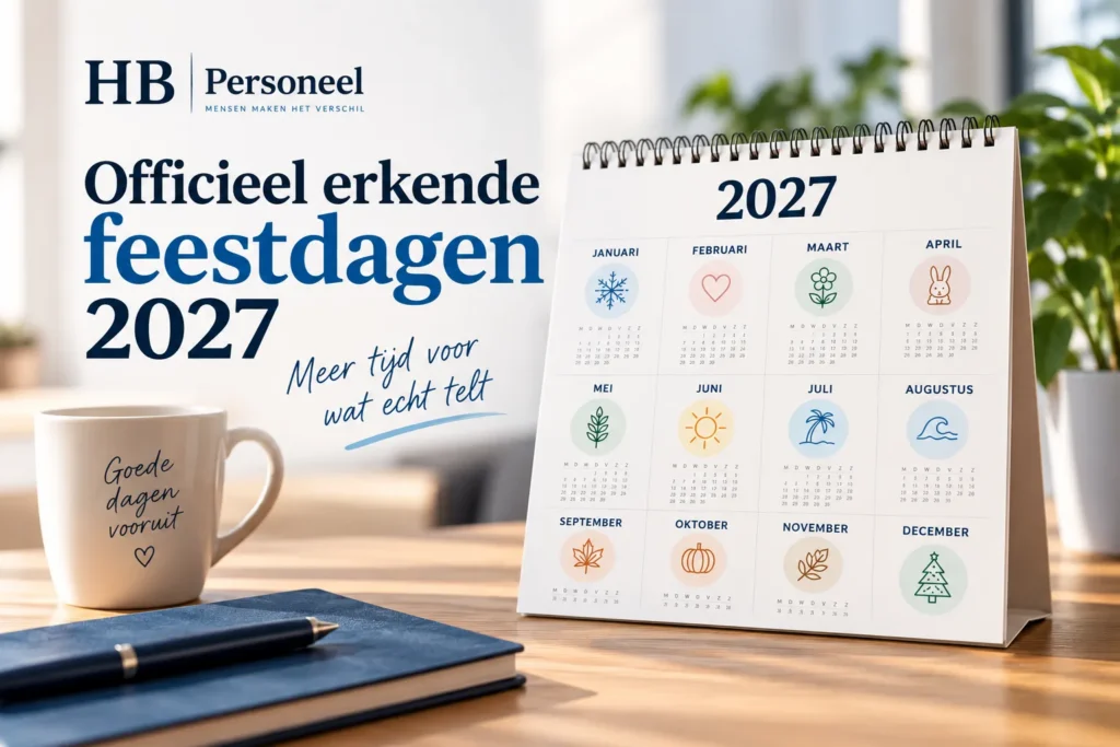 Officieel erkende feestdagen 2027